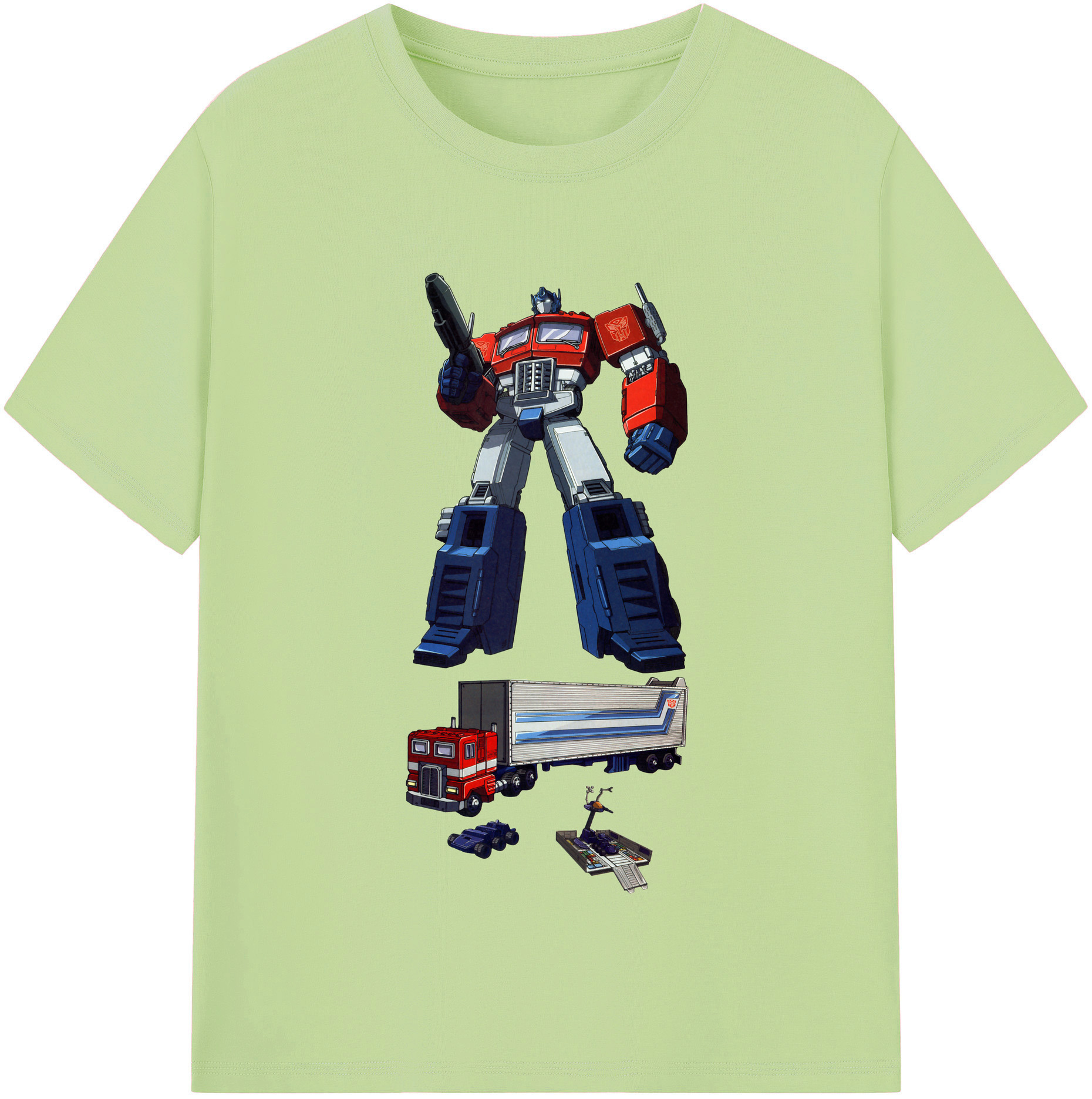 （画像用）  綿100％半袖Tシャツ（フロントプリント）